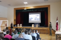BPVV notika Aizsardzības ministrijas lekcija „Kā mēs sargājam Latviju?”